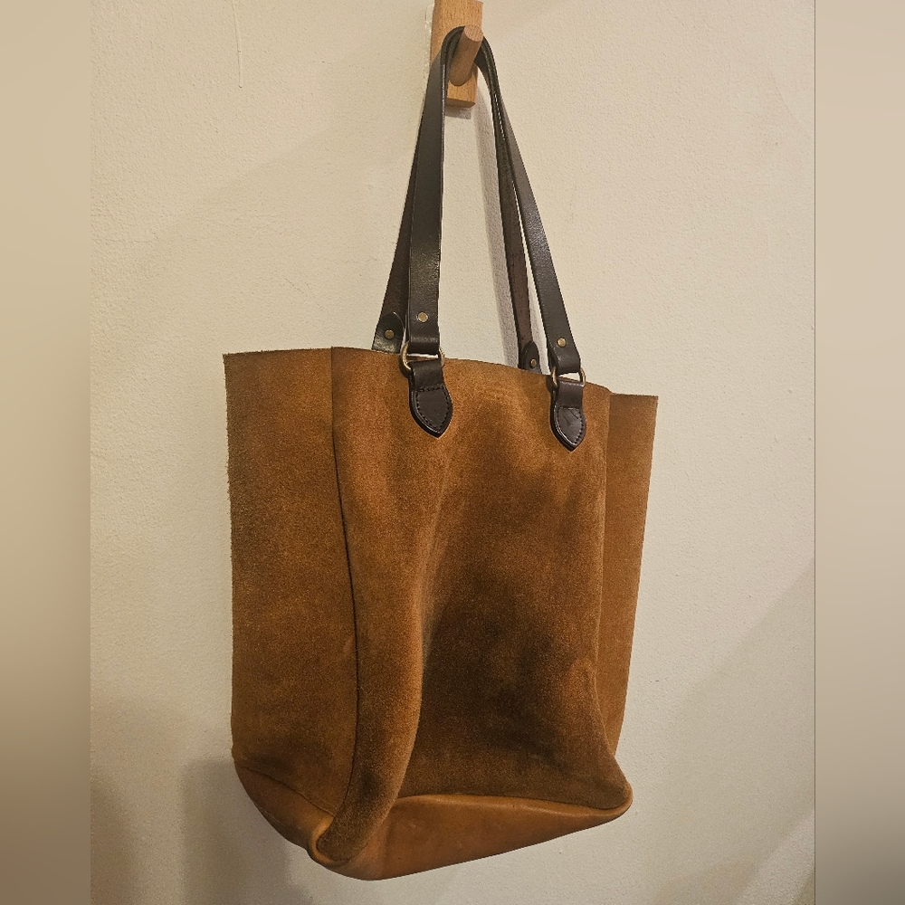 Folson Rugged Suede Tote